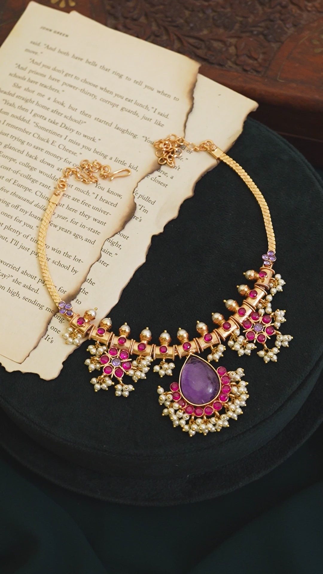 Pankajam Guttapusalu Necklace