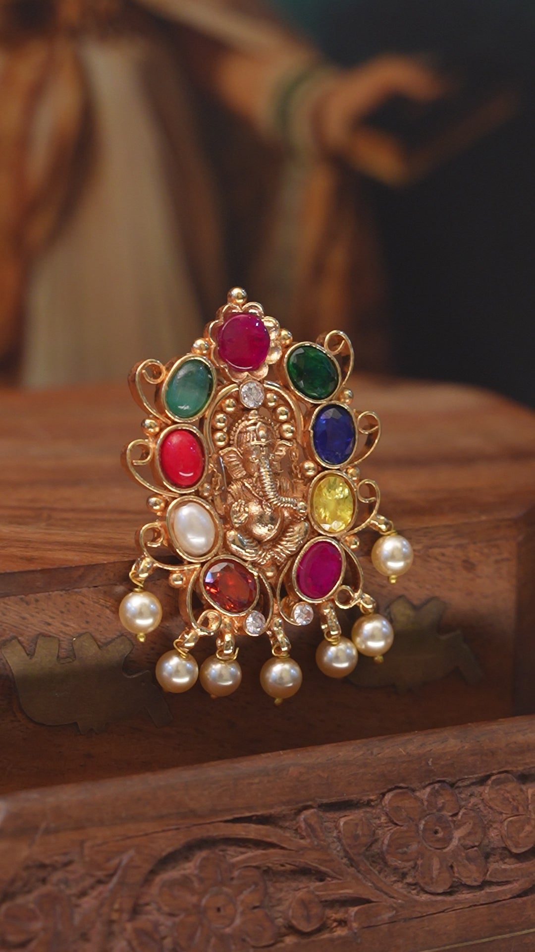 Ratna Ganapathy Pendant