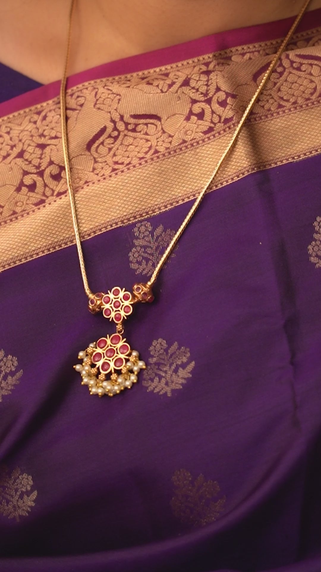 Bhavani Devi  Kemp Necklace