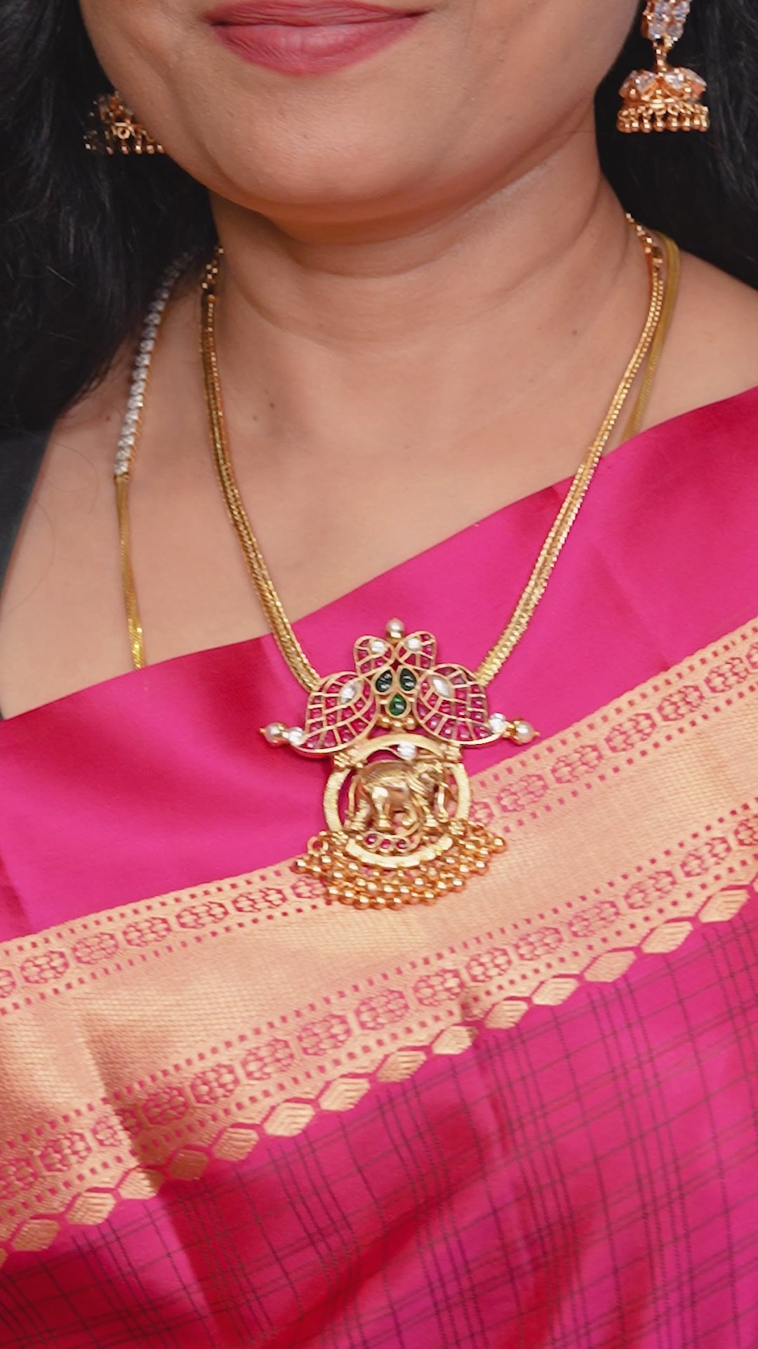 Gajamukhi Necklace