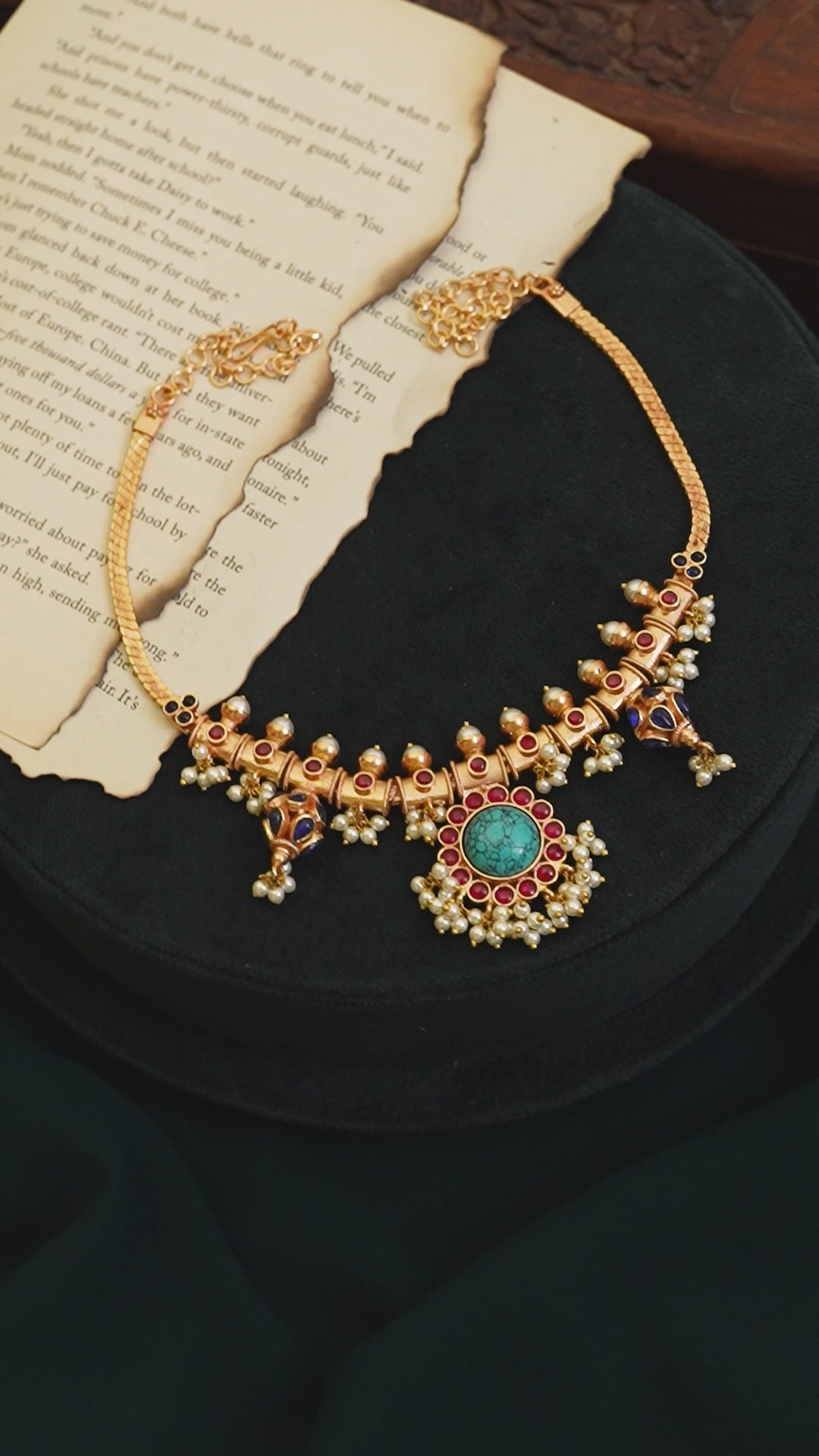 Sivakami Guttapusalu Necklace