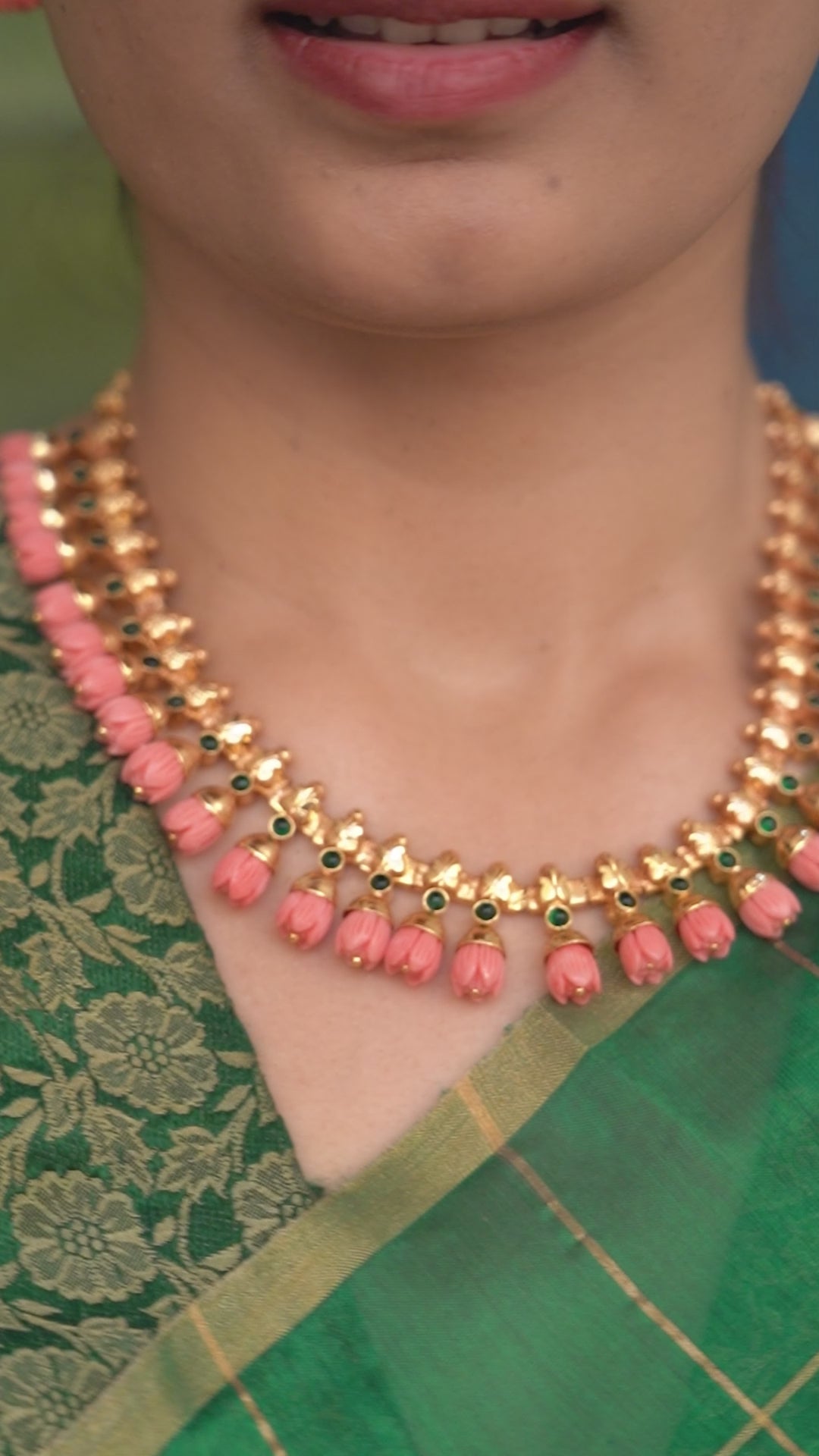 Pavalamalli Necklace