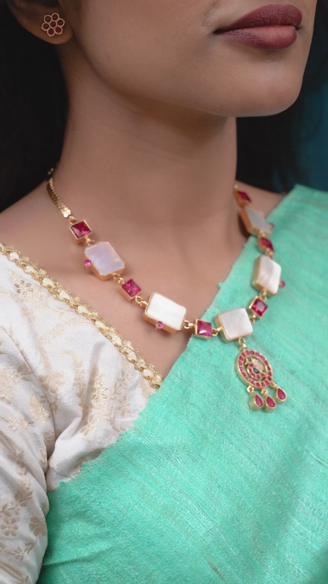 Muktha Pearl Necklace