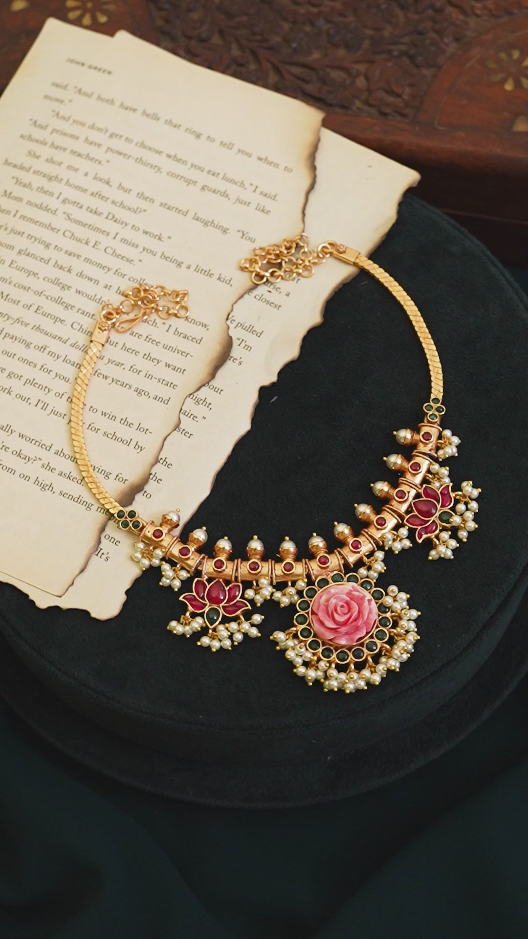 Kamatchi Guttapusalu Necklace