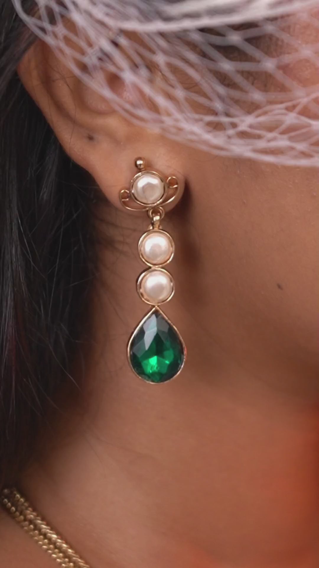 Empress Long Earring