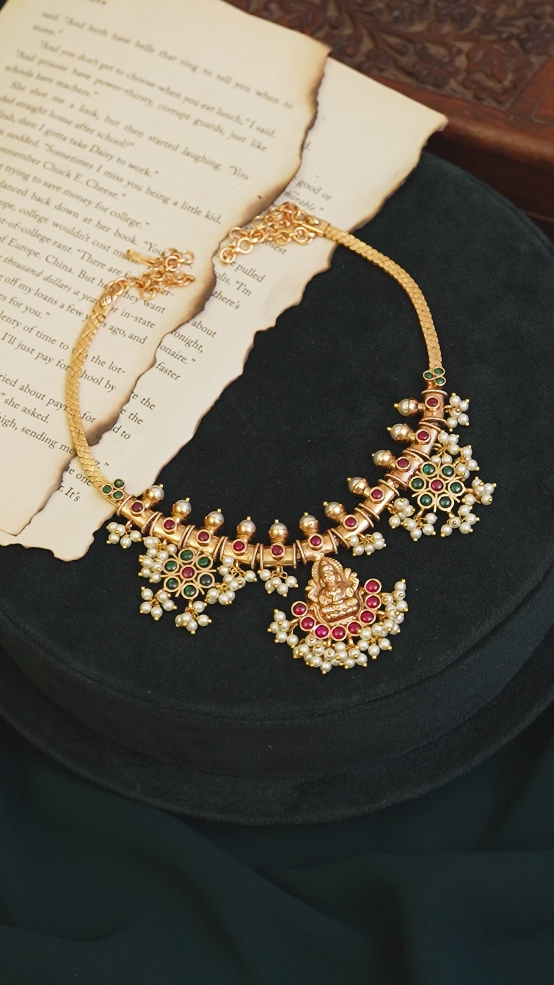 Alamelu Guttapusalu Necklace