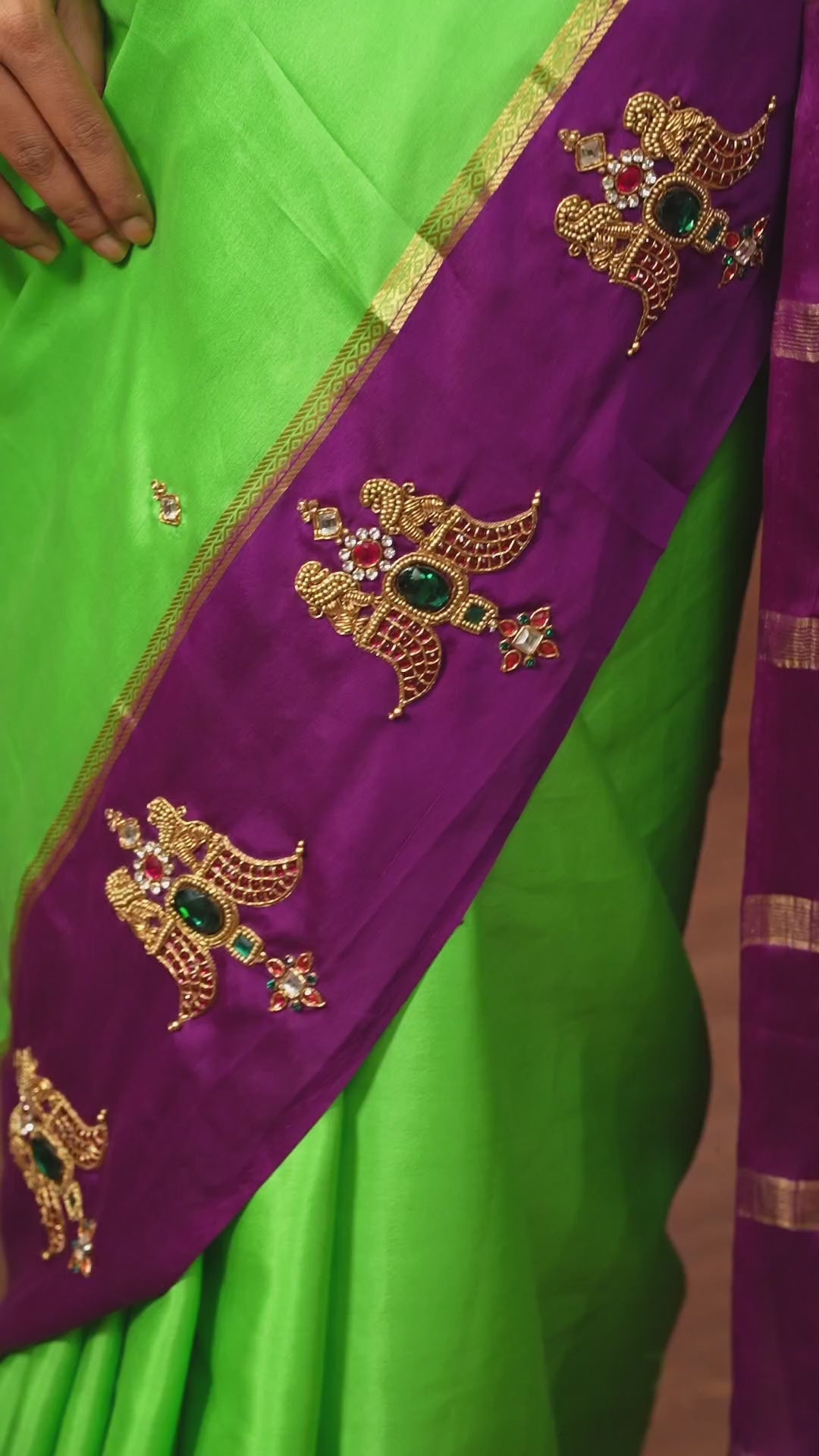 Samasthana Royal Designer Pure Mysore Silk Saree