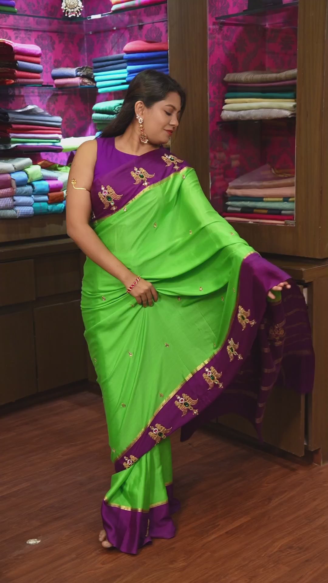 Samasthana Royal Designer Pure Mysore Silk Saree