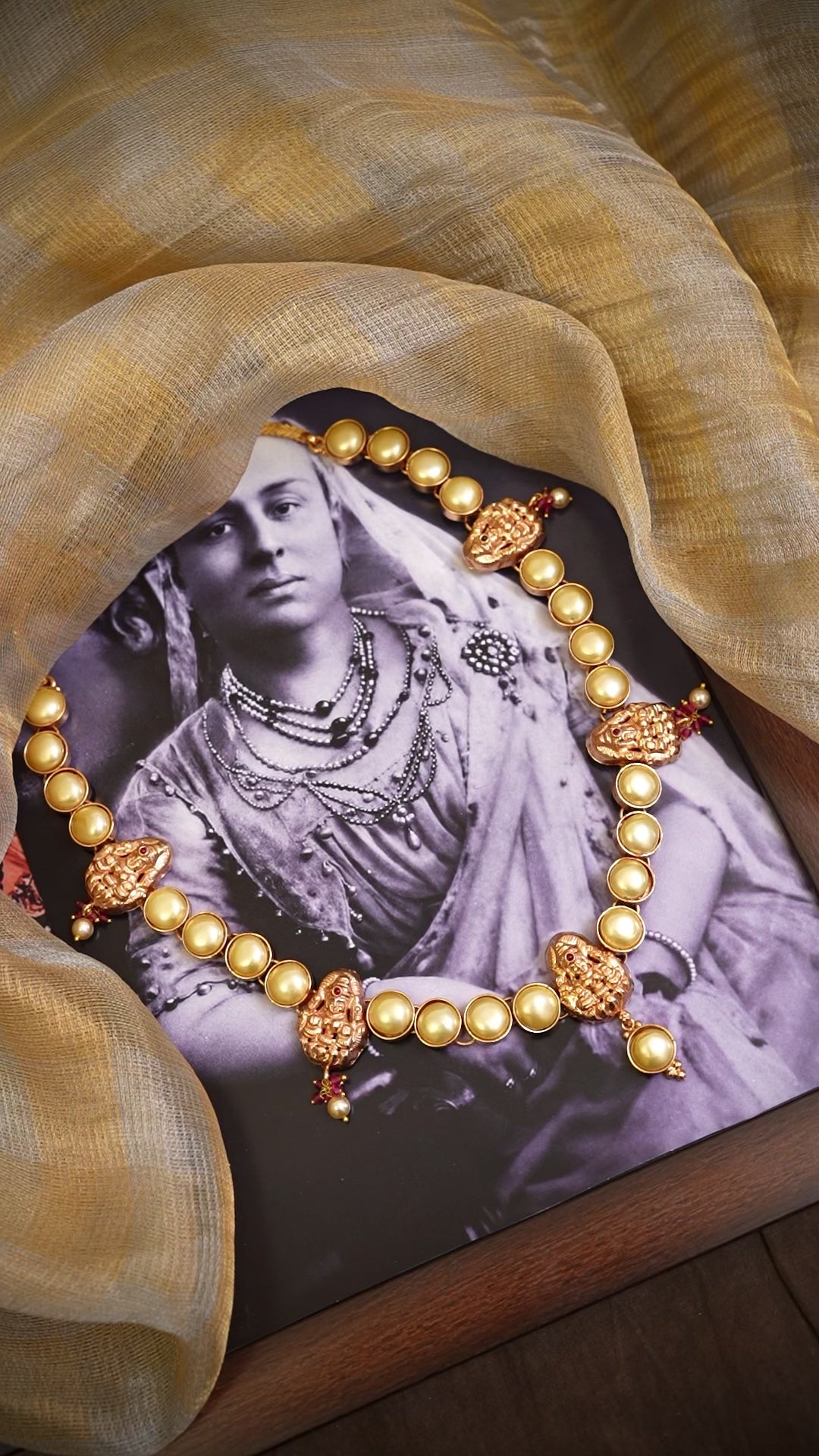 Madhurarani Pearl Necklace