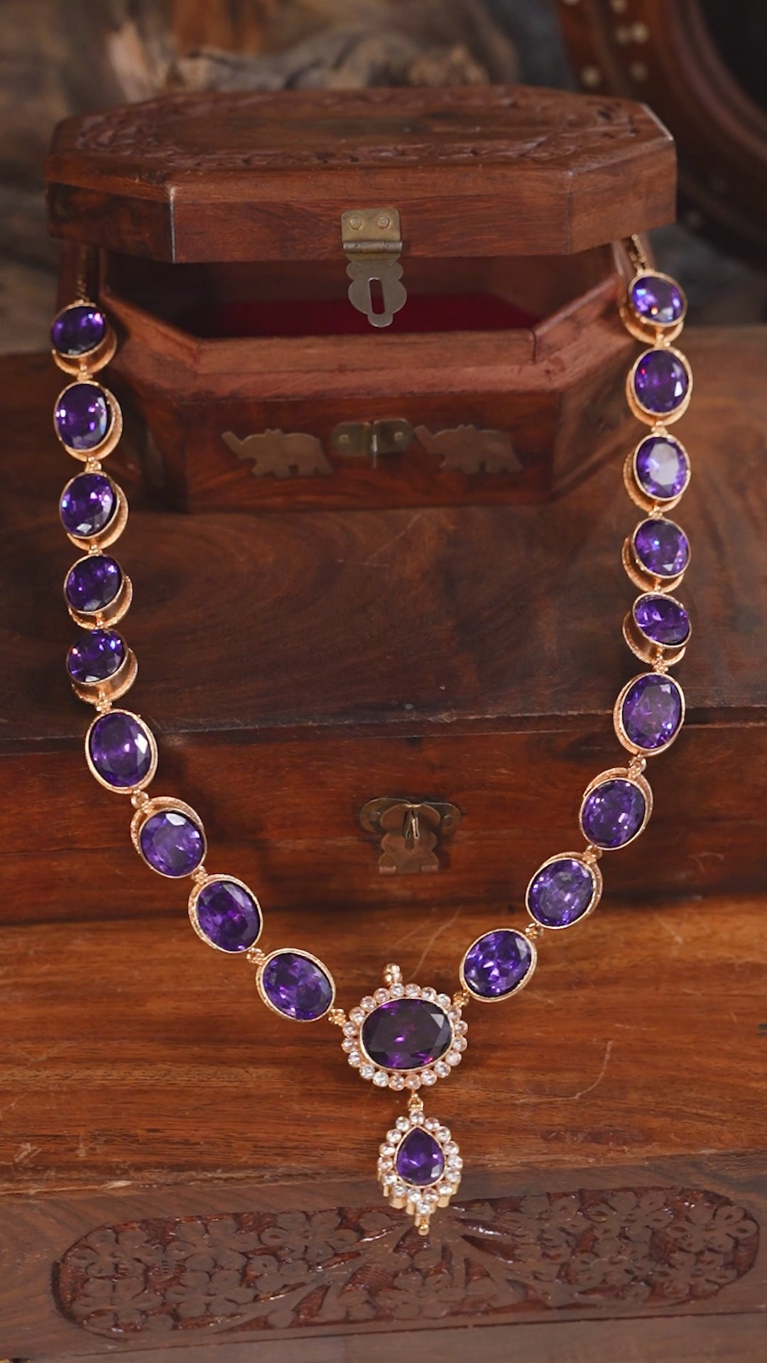 Chamundi Devi Haram - Purple