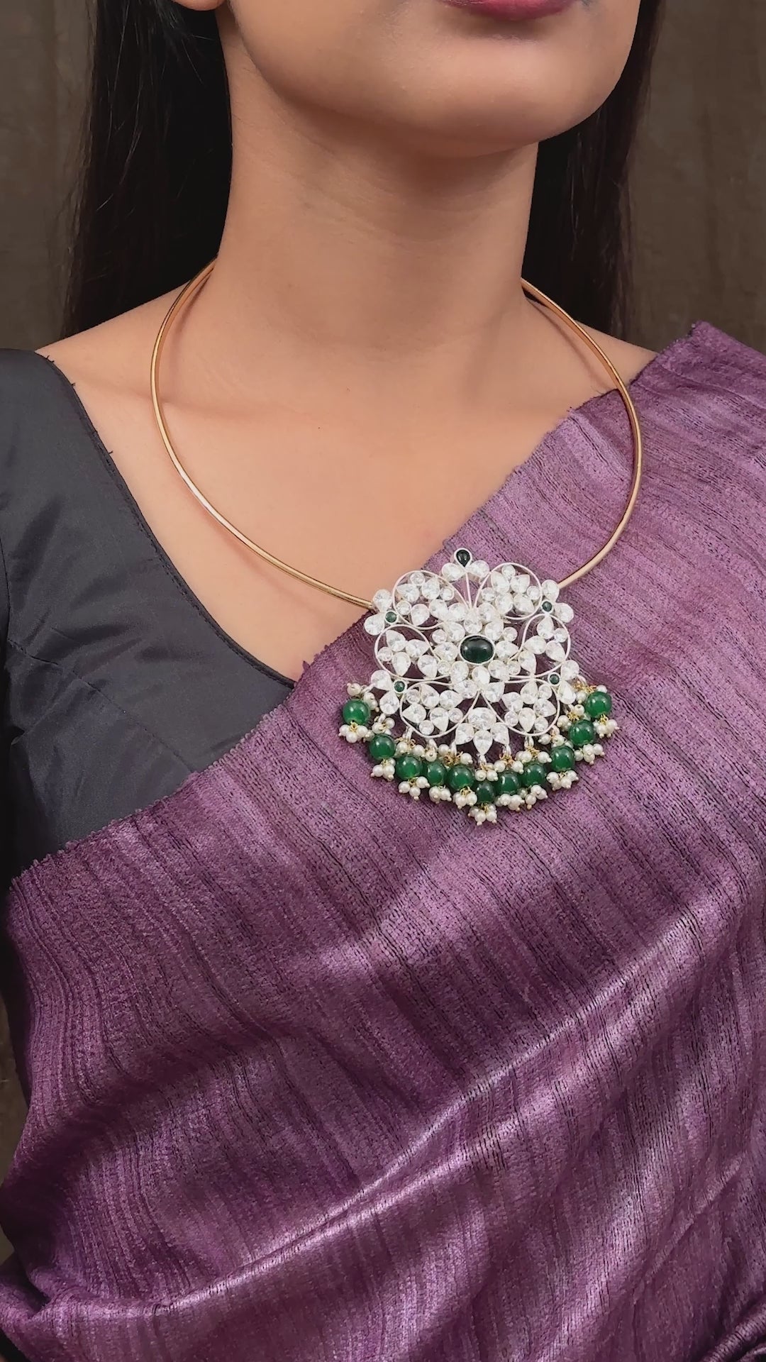 Aathira Zircon Pendant