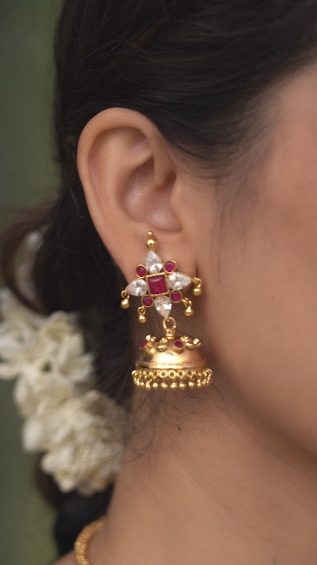 Chandrika Jhumkas