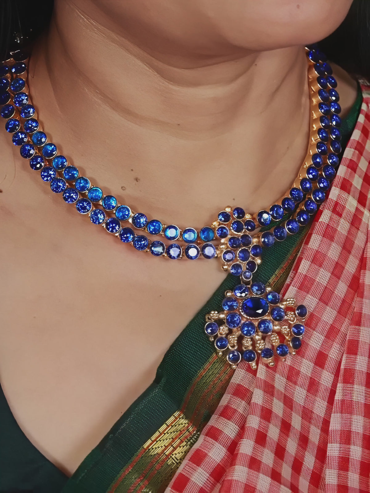 Rangoon Adigai Blue