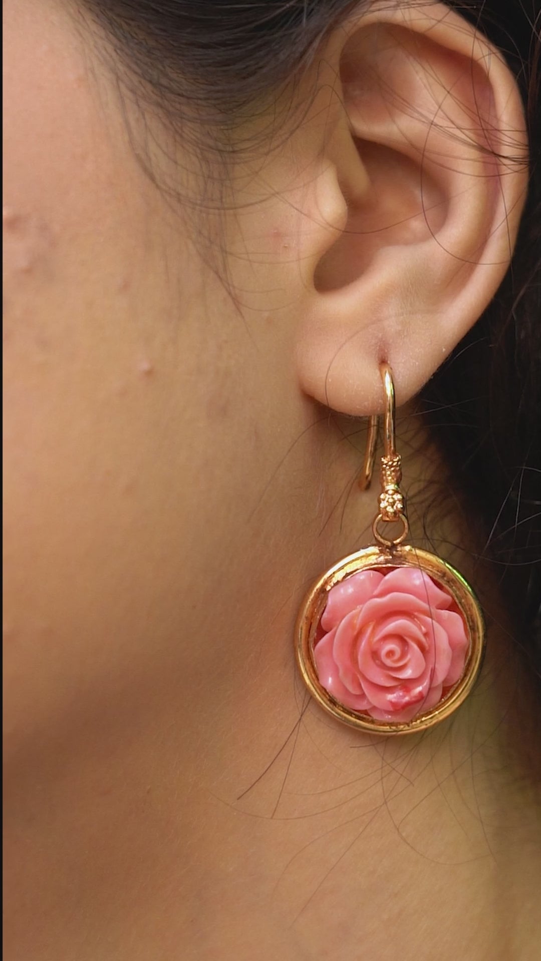 RENU - ROSE EARRING