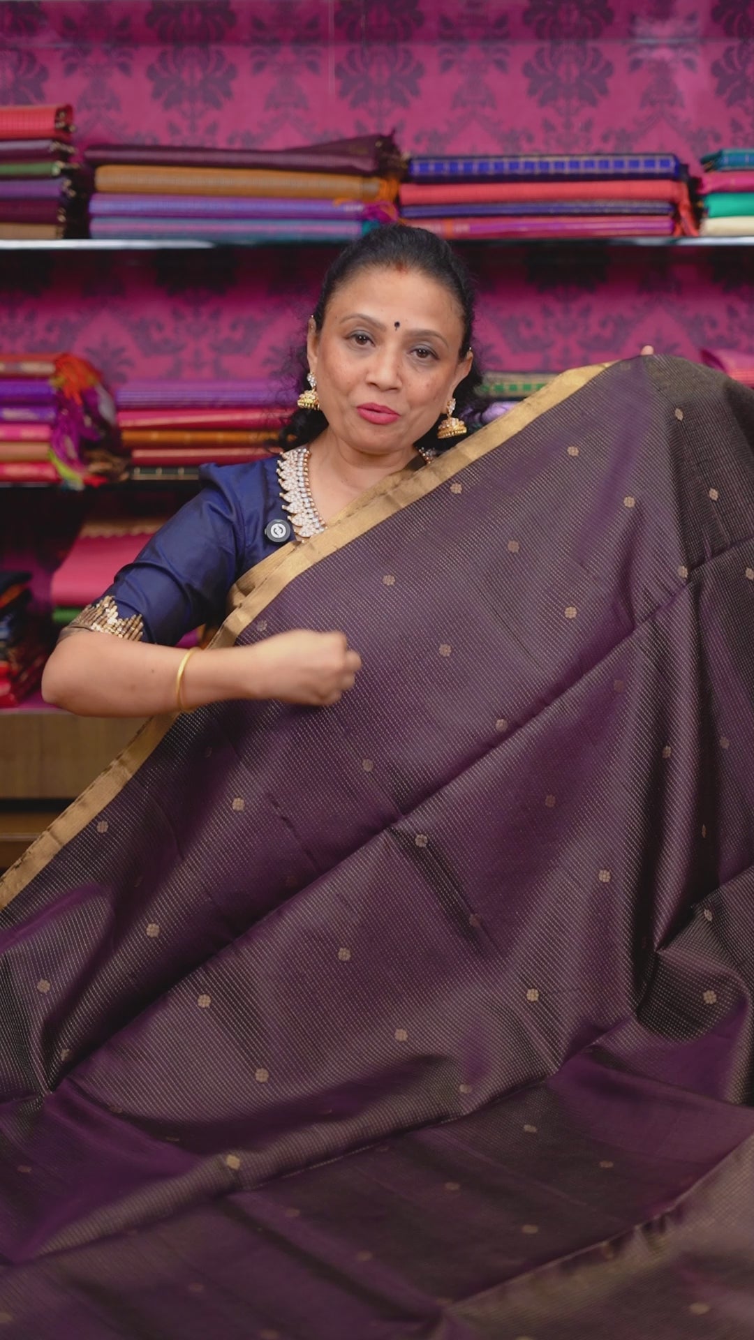 Coffee Brown With Green Pure Soft Silk Saree