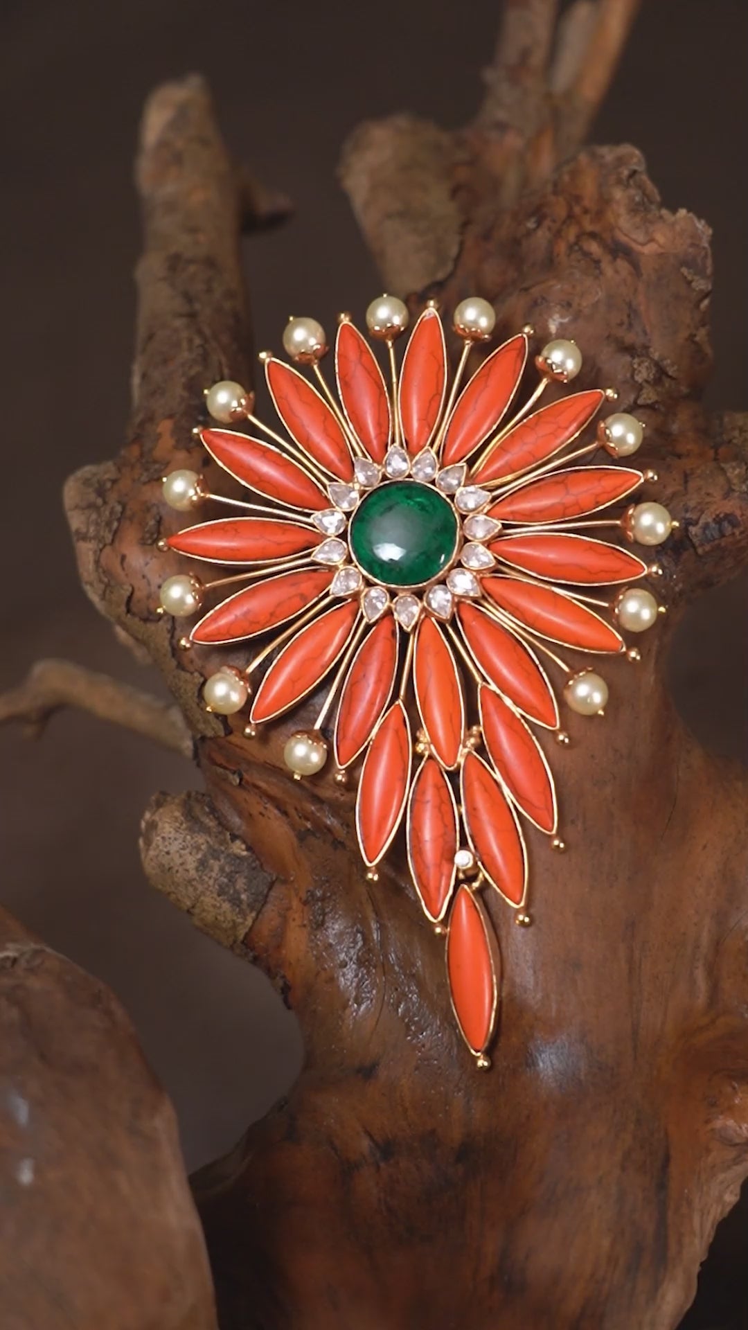 Hasika Coral Pendant