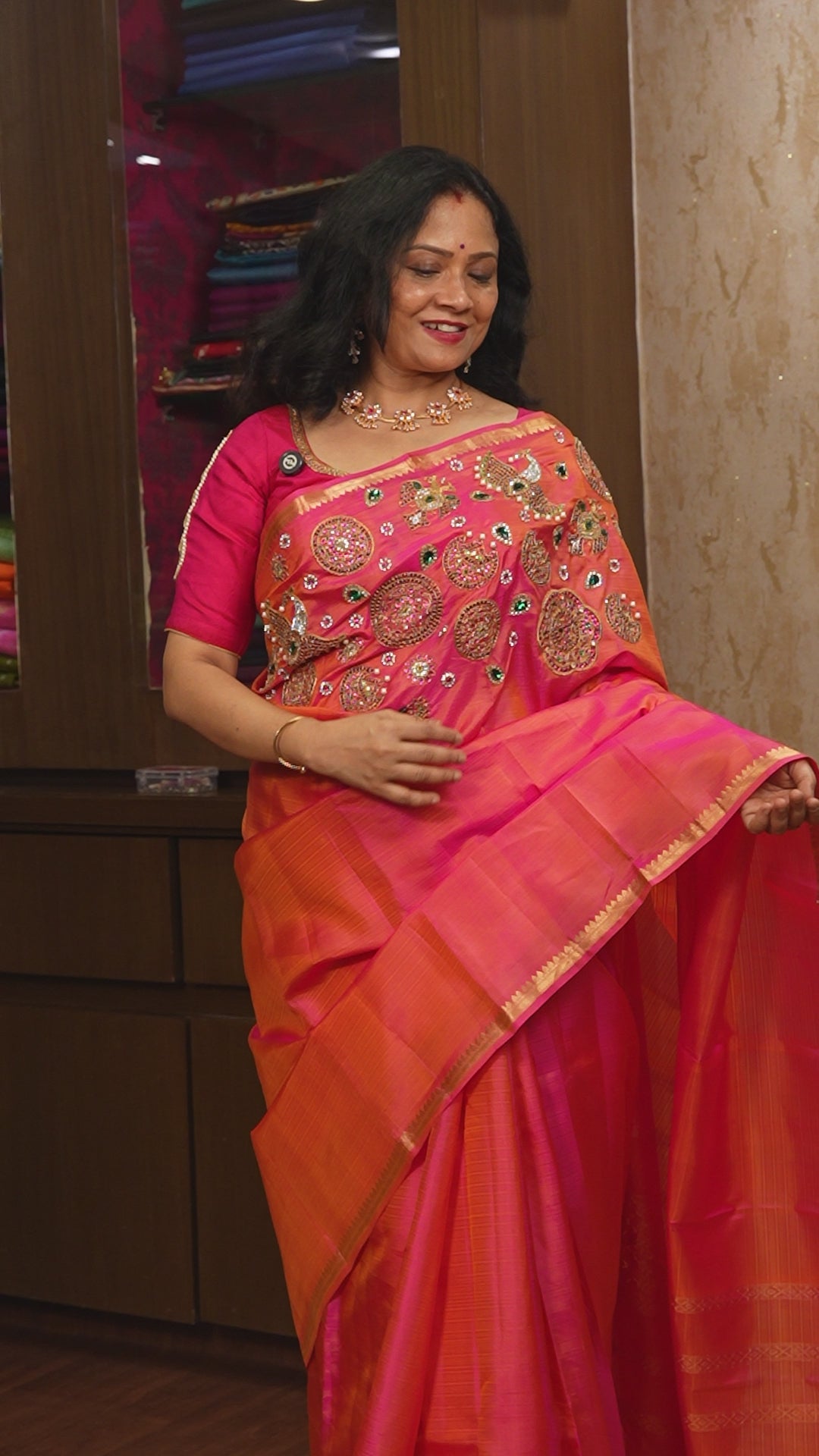 Alankara Designer Pure Silk Saree