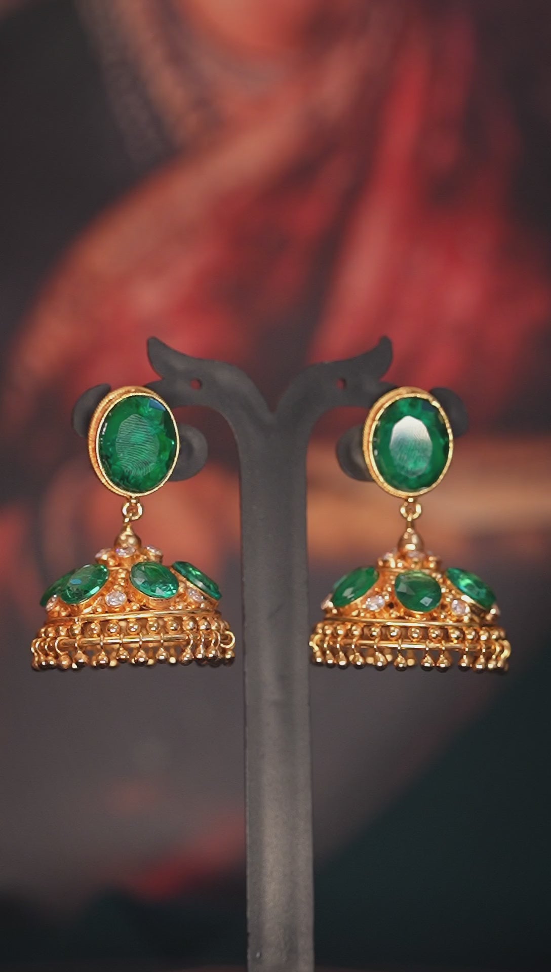 Vanathidevi Jhumka