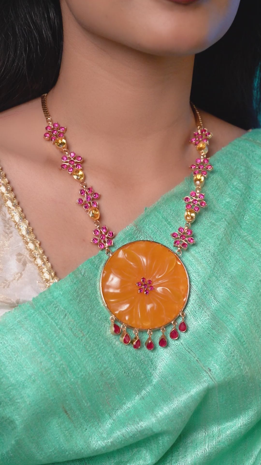 Kanaka Pushpa Floral Necklace