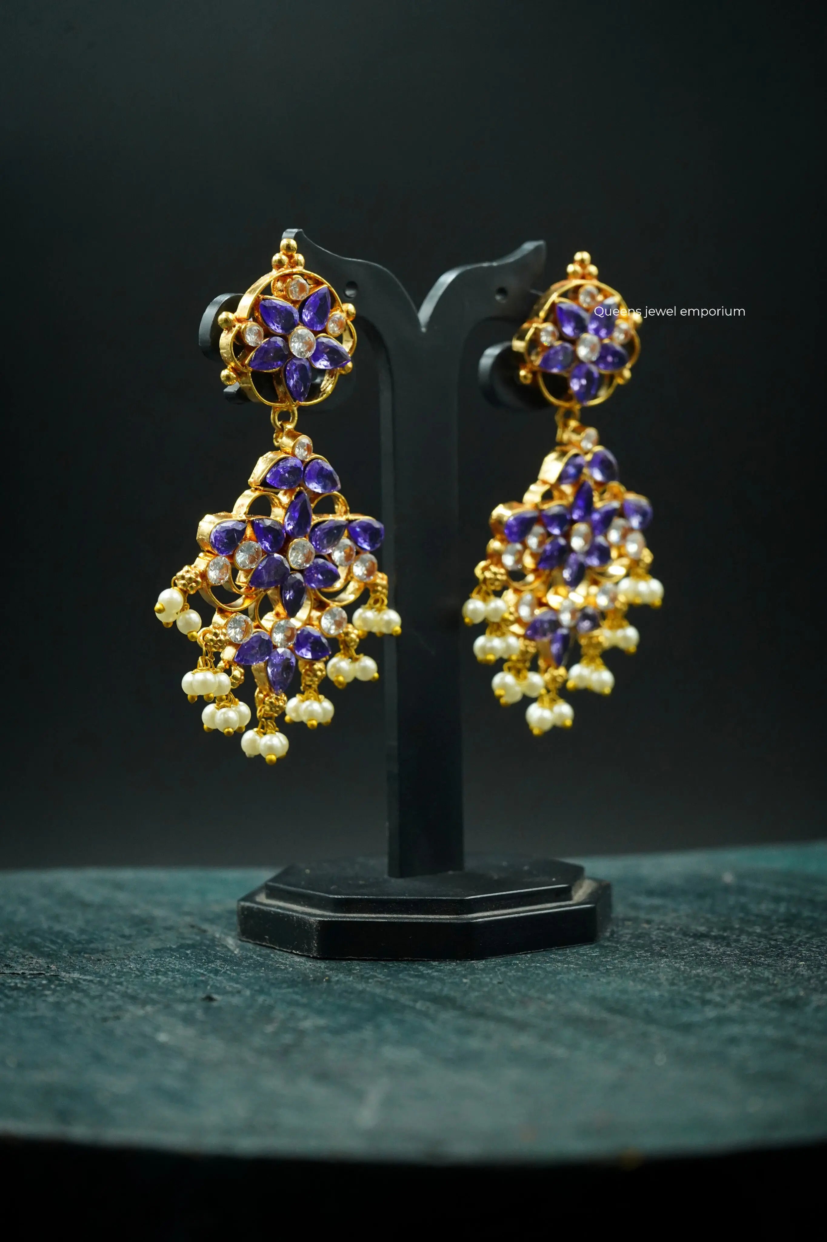 Purple zircon stone-Violet color stone jewellery
