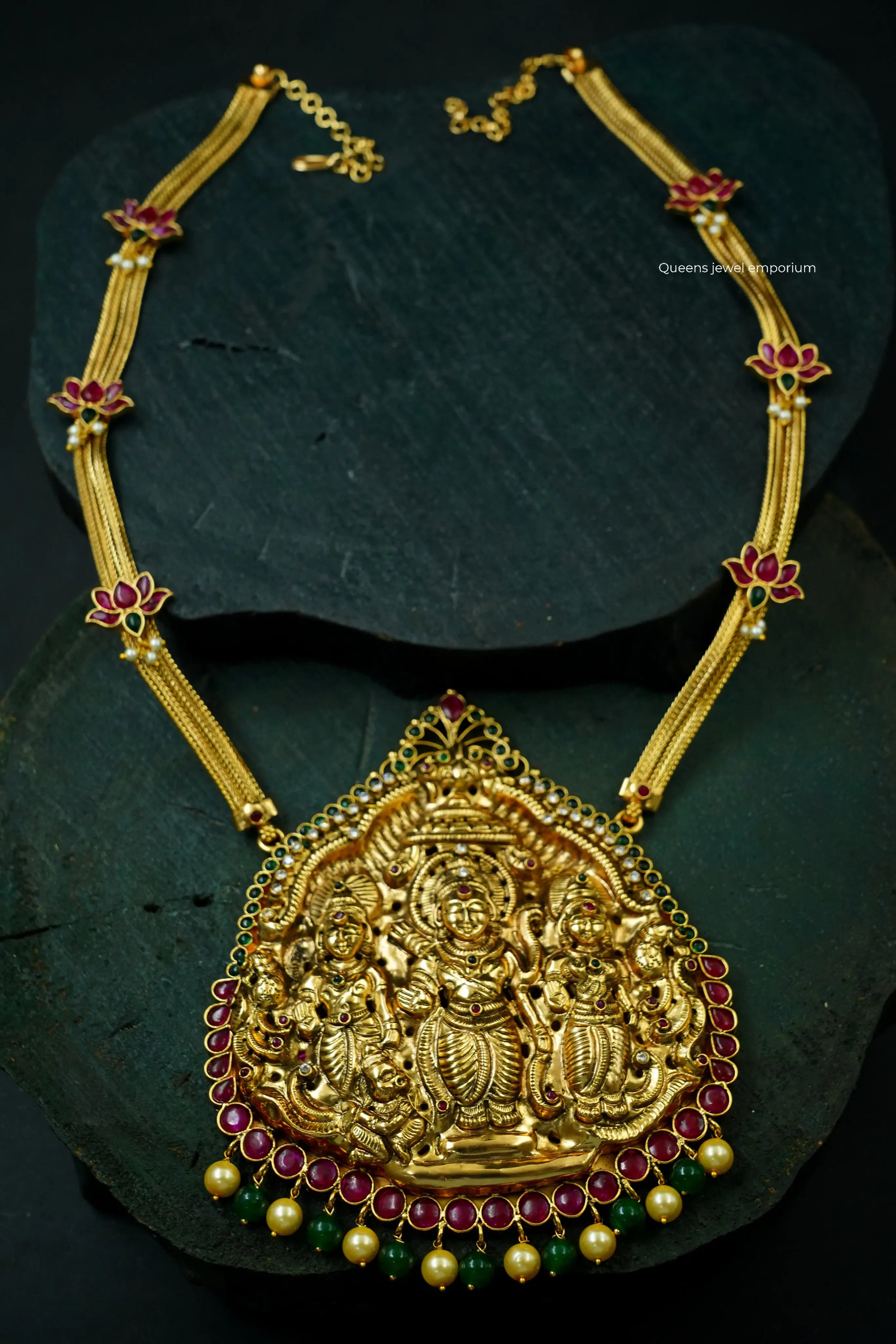 Ancient temple jewellery-Unique temple jewellery 
