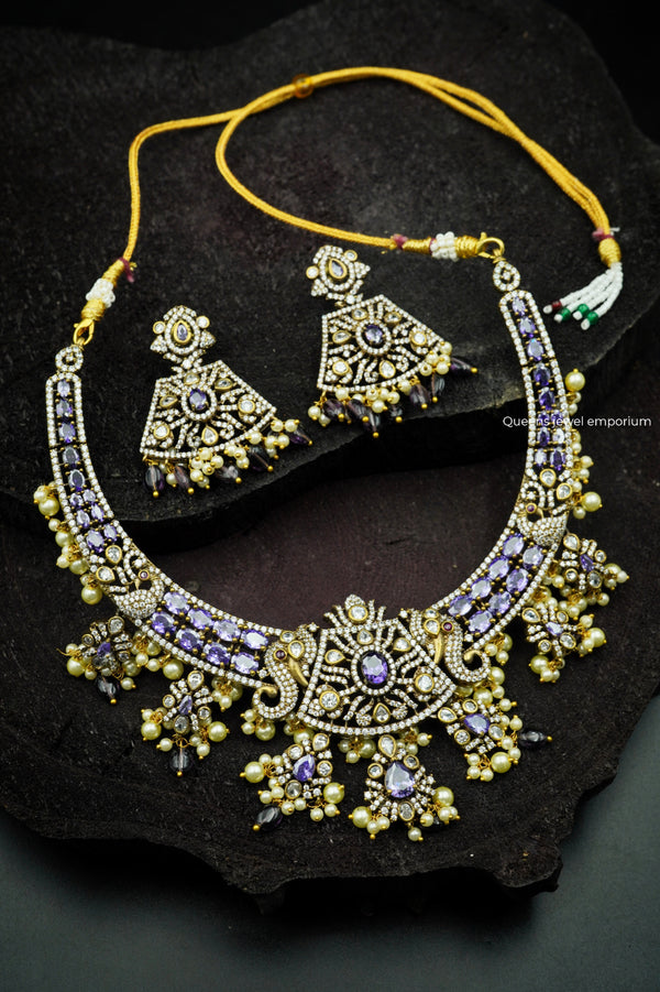LAKSHITA NECKLACE - Queens Jewel Emporium