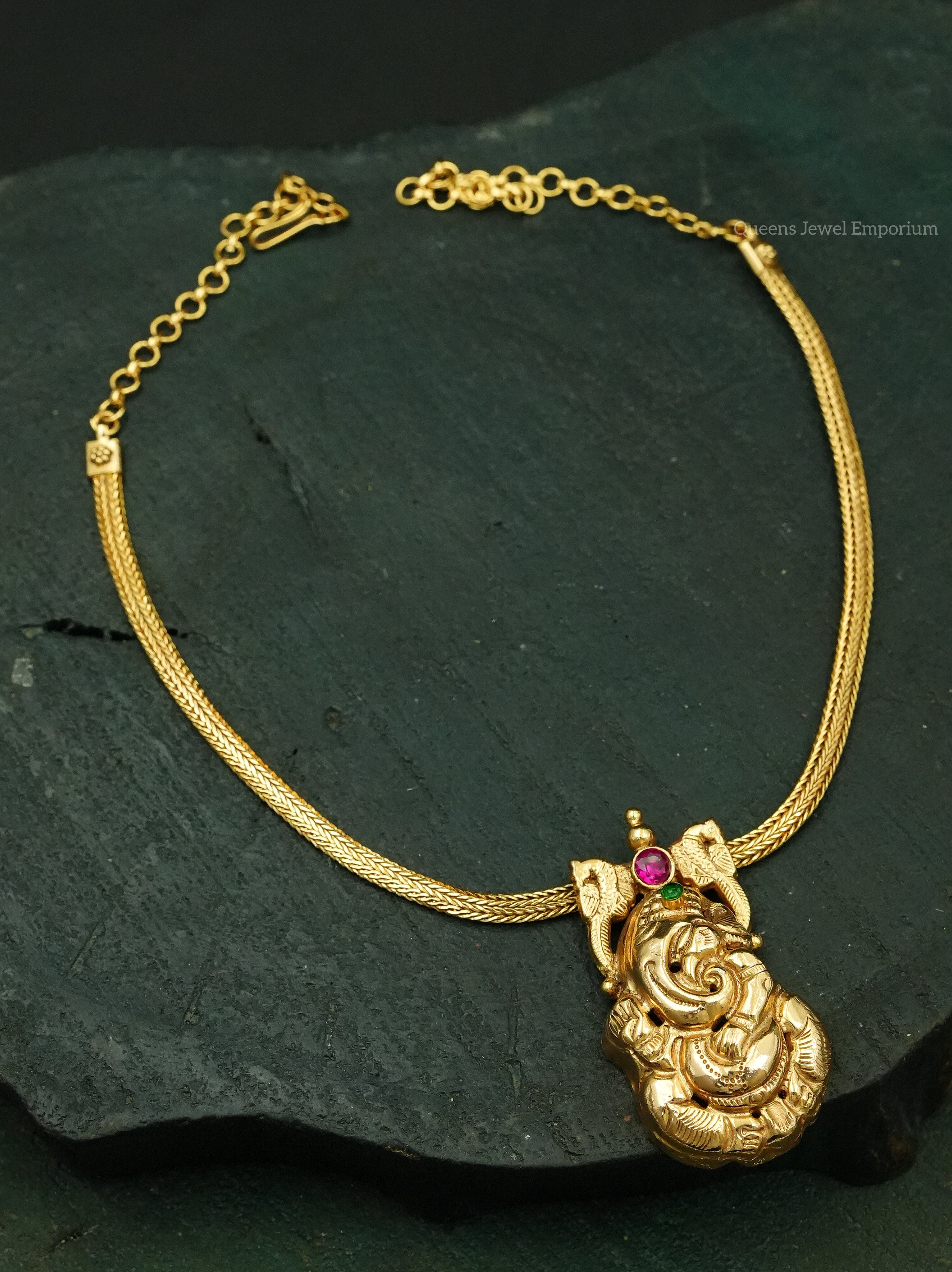 Nagas vinayaka pendant-Pendant with ganesha pendant