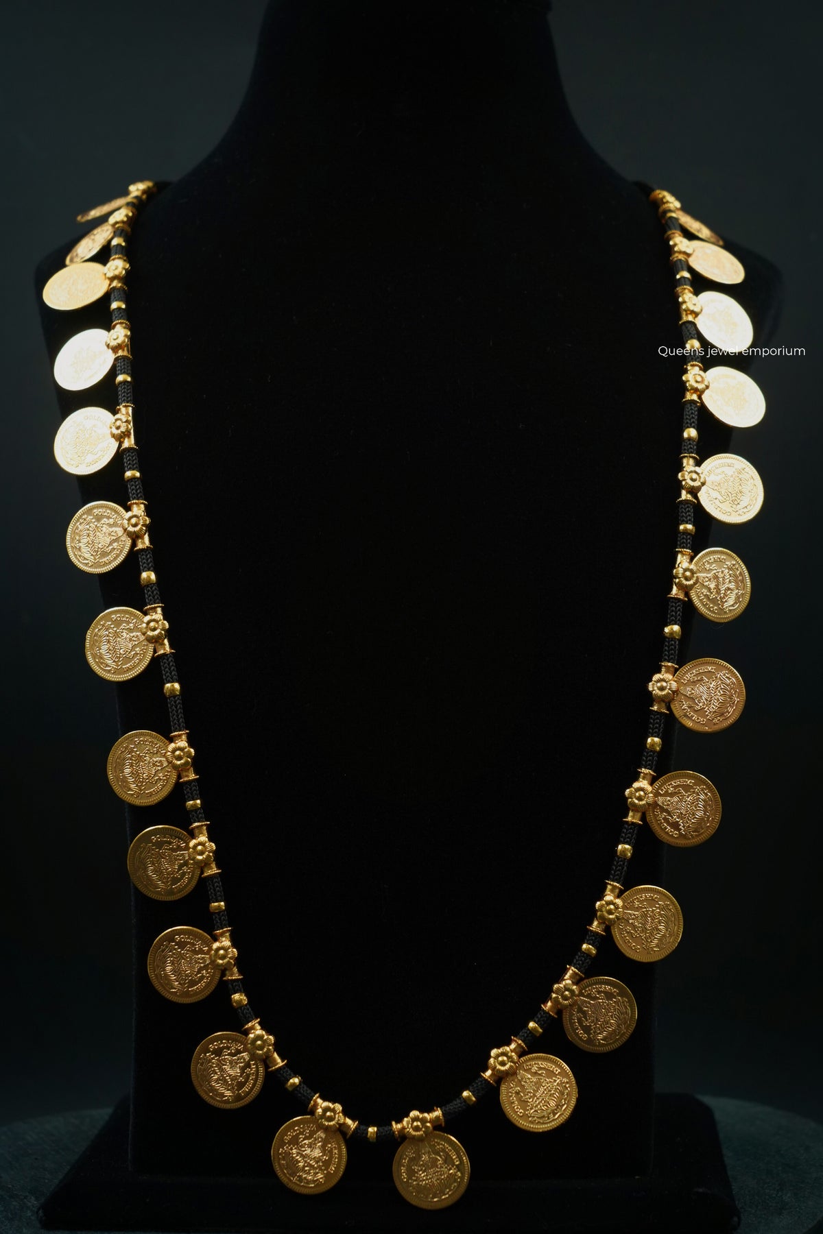 South indian kasu jewellery-Heritage lakshmi kasu haram
