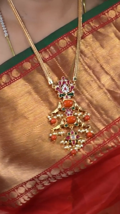 Tulsi-Mid-Length-Chain-Collection Queens Jewel Emporium
