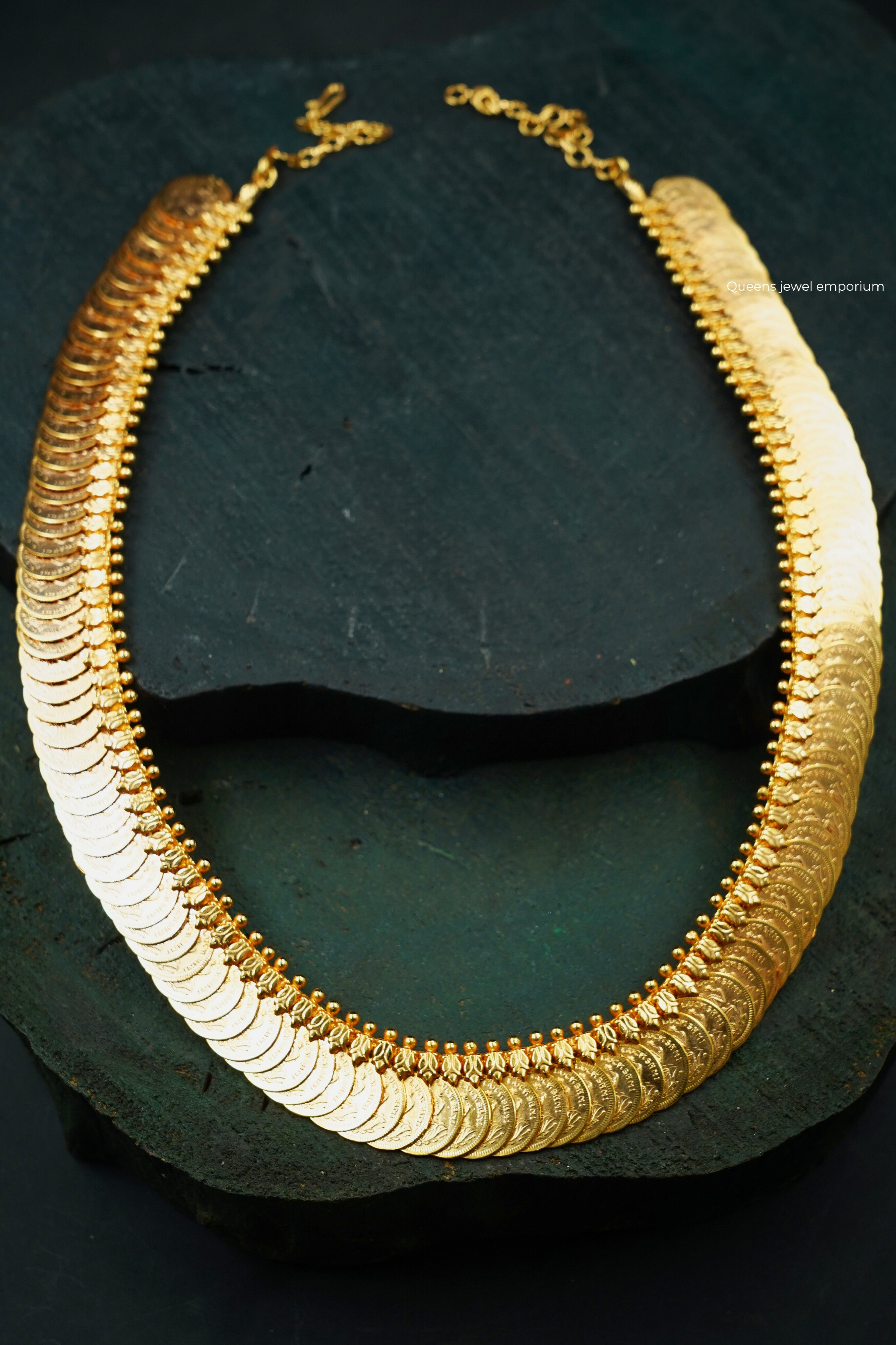 Kasu haram for wedding-Traditional kerala bridal jewellery