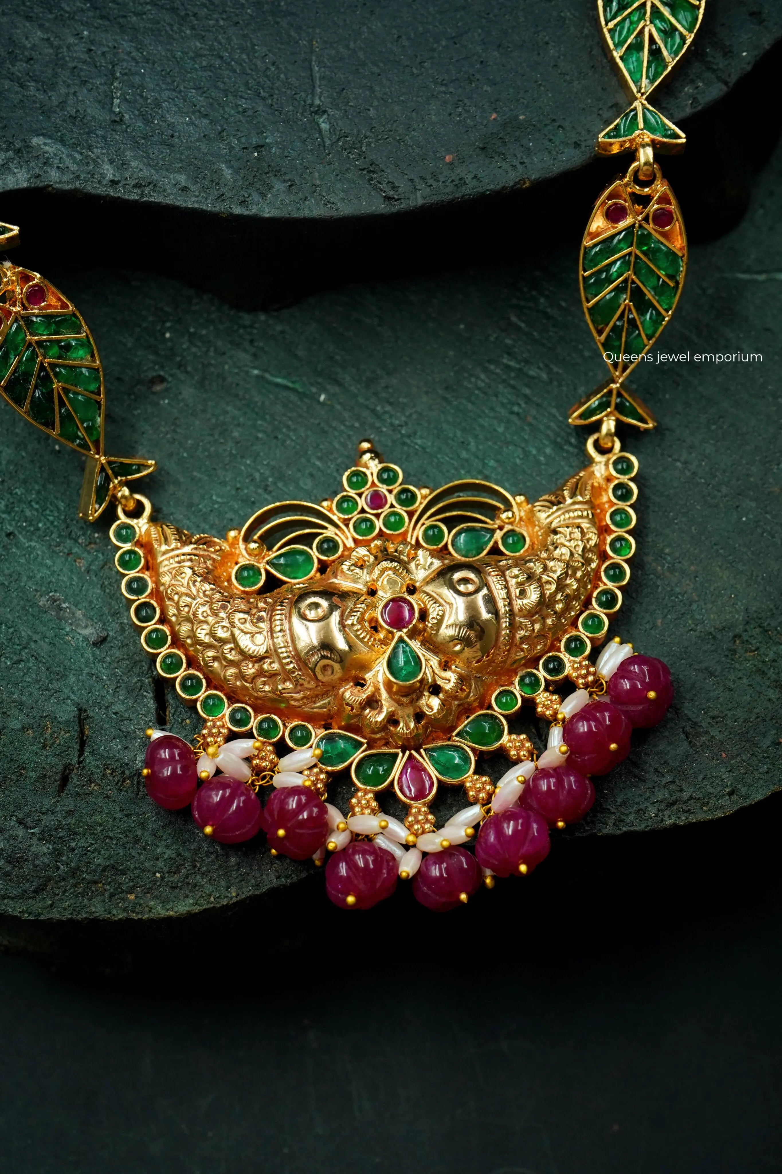 Kemp stones jewellery-Green color stone