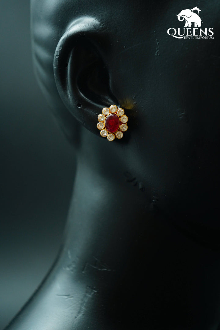 VENDHAGAI SIMPLE EARRINGS - Queens Jewel Emporium