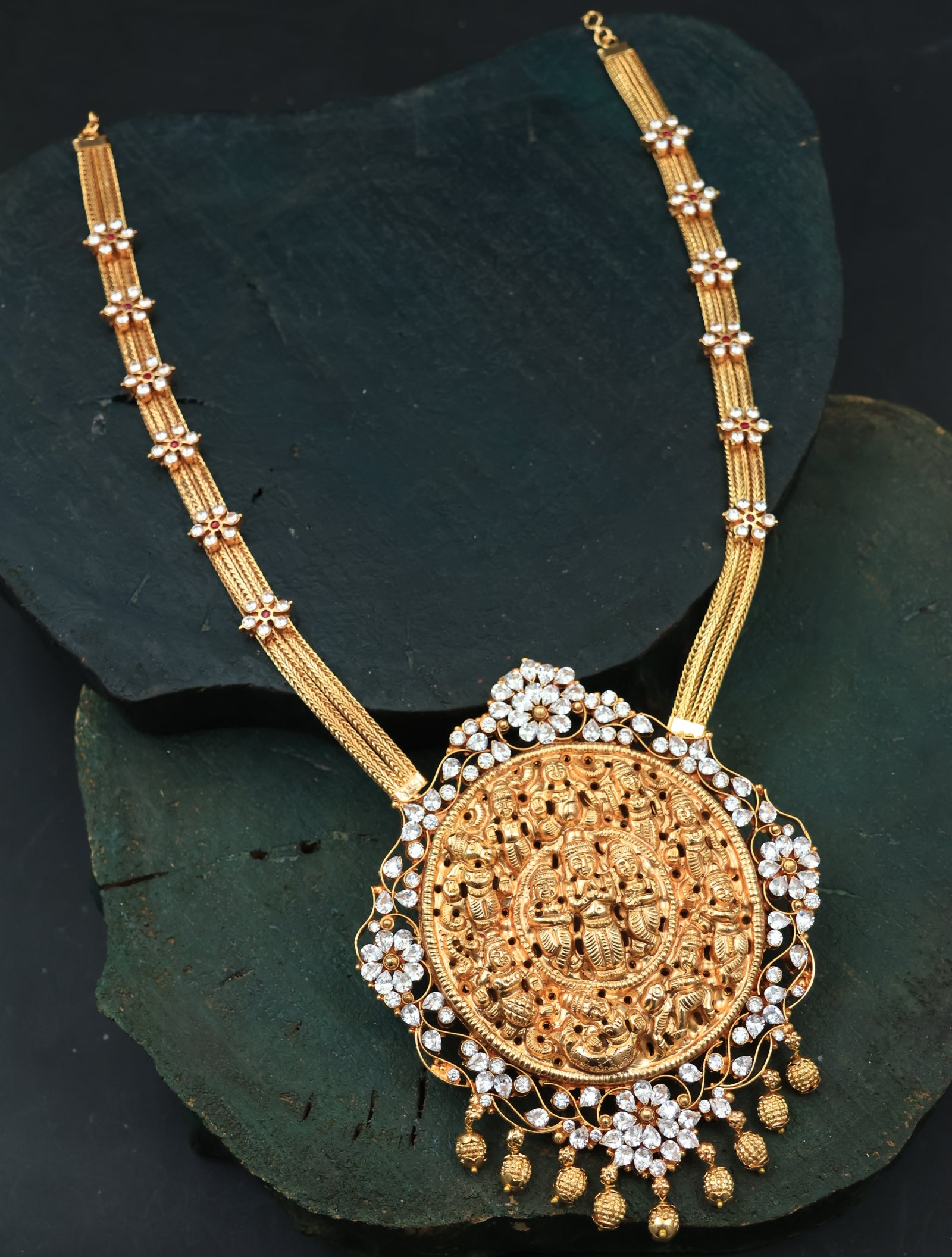 Ancient south indian haram-Lord vishnu dasavatharam pendant