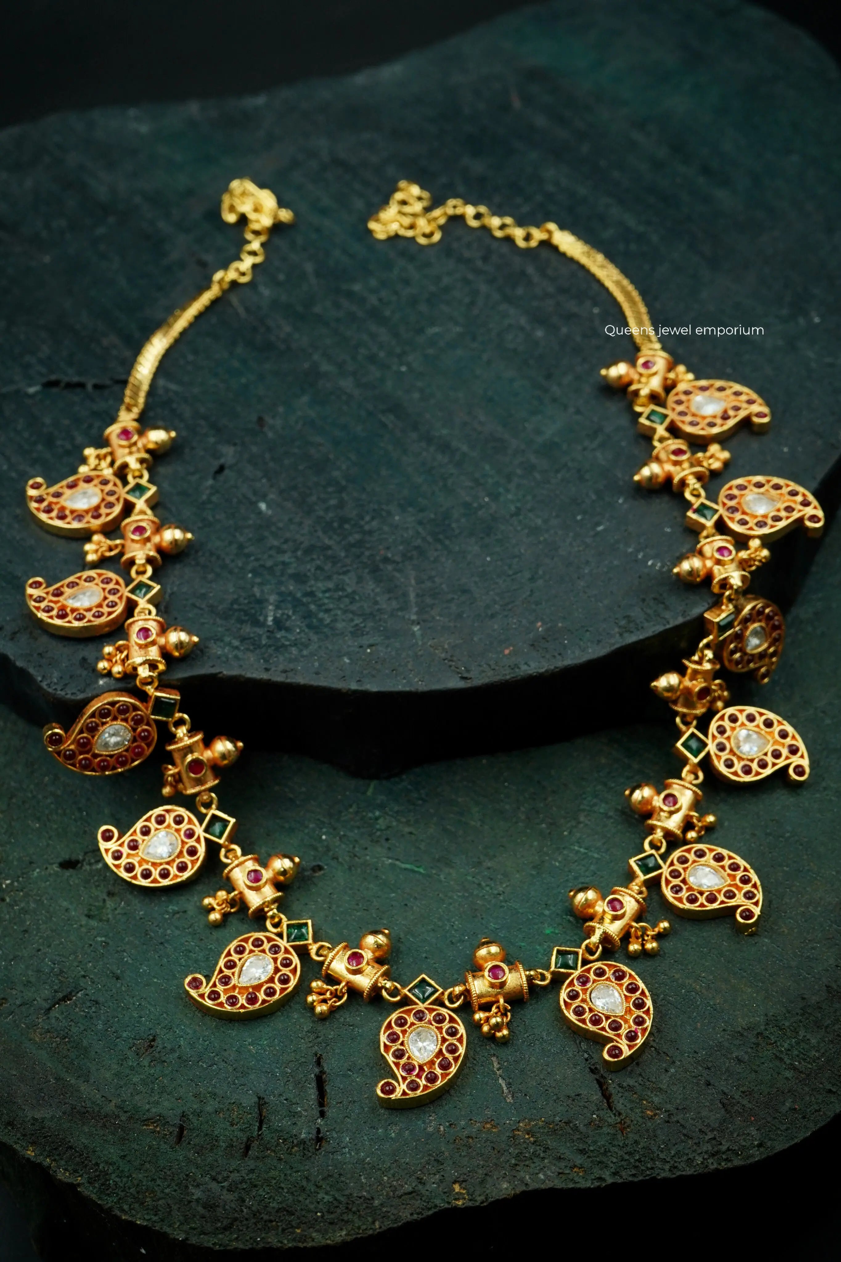 Kemp stone jewellery-Mango motif haram