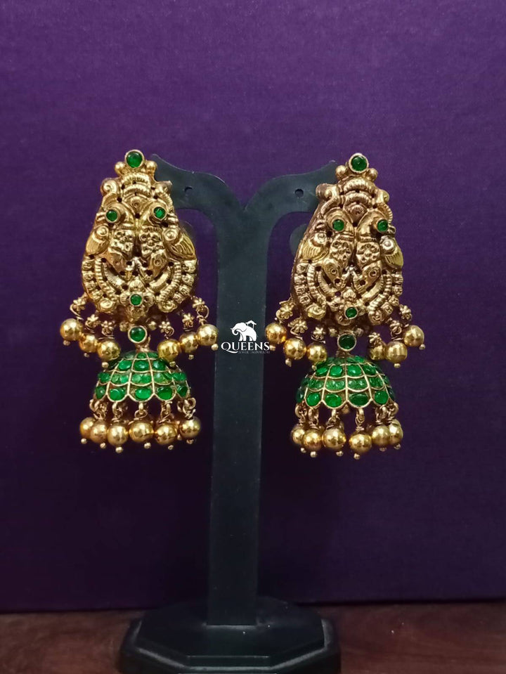 PADMA JADAU JHUMKA - Queens Jewel Emporium