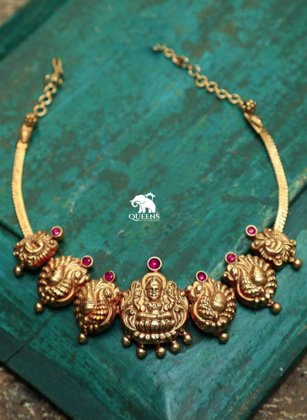 MAYURIKA NAHAAS NECKLACE - Queens Jewel Emporium
