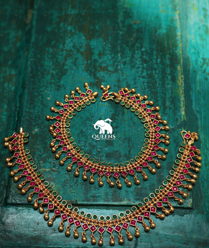 DEVIKA ANKLETS - Queens Jewel Emporium