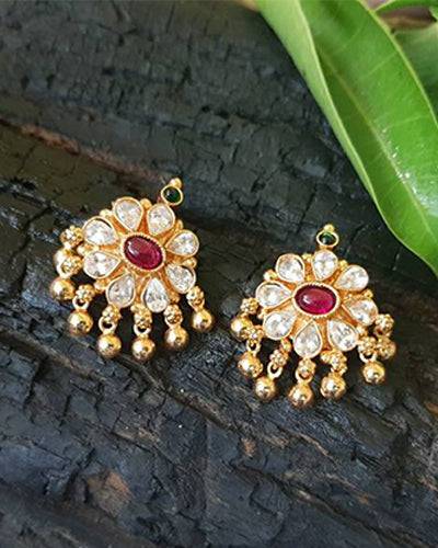 ZIRCON ANTIQUE STUD - Queens Jewel Emporium