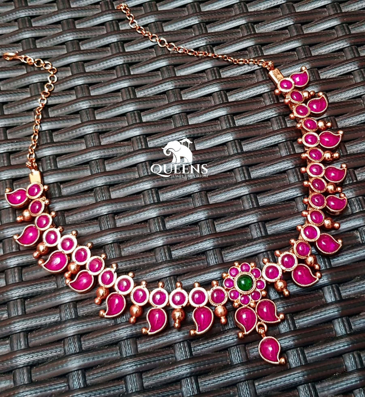 SHOBANAM MANGO NECKLACE - Queens Jewel Emporium