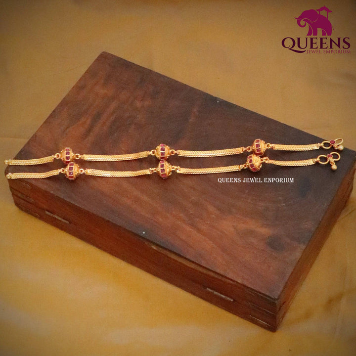 RUDHRA ANKLETS - Queens Jewel Emporium