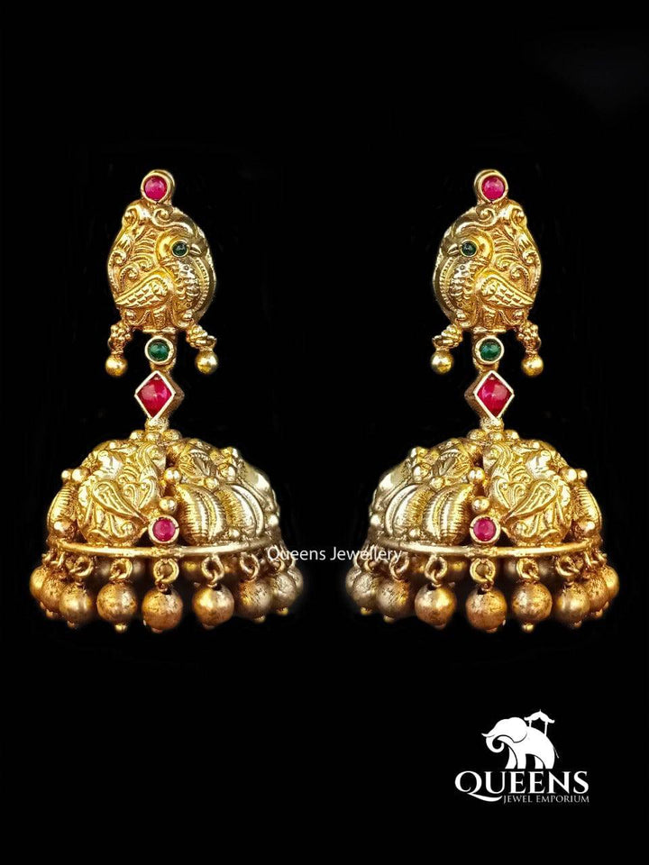 SEETHA NAGAS JHUMKA - Queens Jewel Emporium