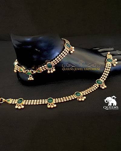 VIMALA ANKLETS - Queens Jewel Emporium