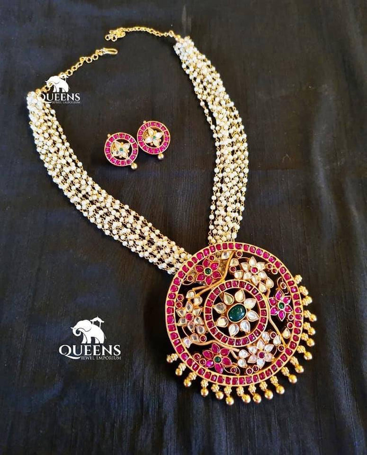 KADHAMBARI MOTHI MALA - Queens Jewel Emporium