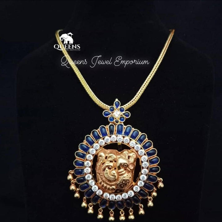 ROUND KEMP PENDANT CHAIN - Queens Jewel Emporium