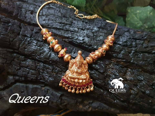 ROSHINI LAKSHMI NECKLACE - Queens Jewel Emporium