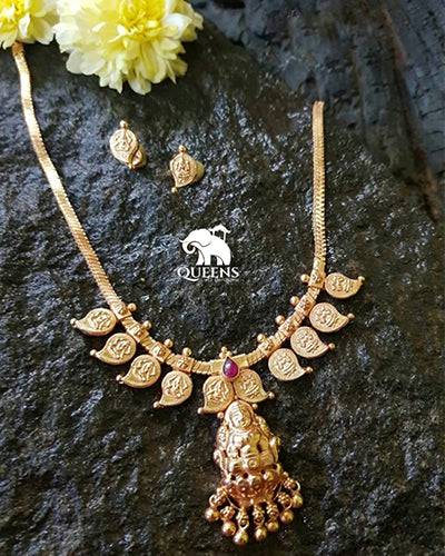 LAKSHMI MANGO NECKLACE - Queens Jewel Emporium
