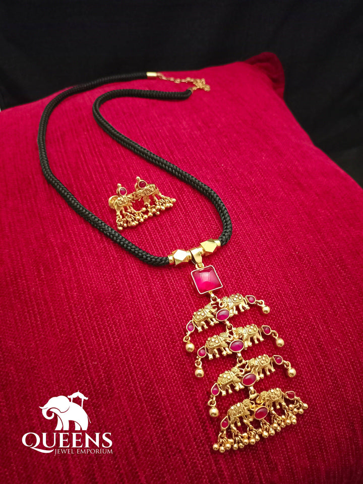 VARANAM AYIRAM BLACK CHORD SET - Queens Jewel Emporium