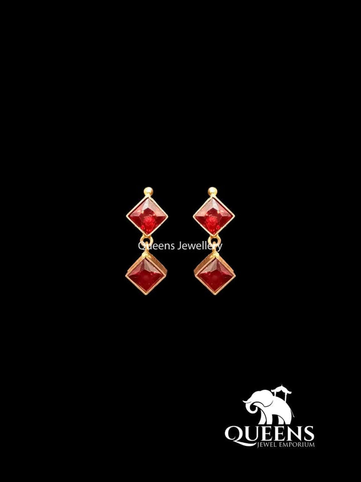 YUKTHA GATHER STUDS - Queens Jewel Emporium