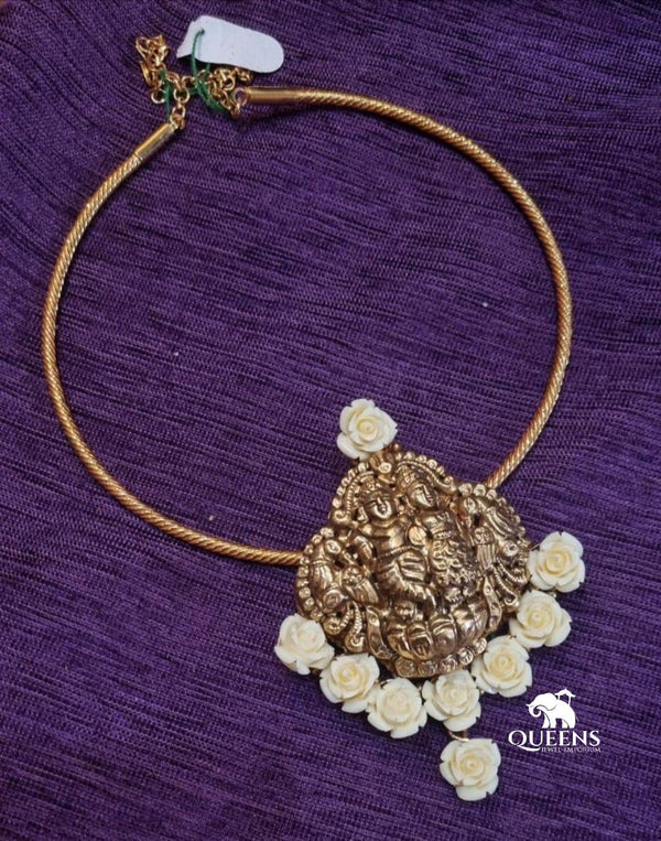 FLORAL KANTI NECKLACE - Queens Jewel Emporium