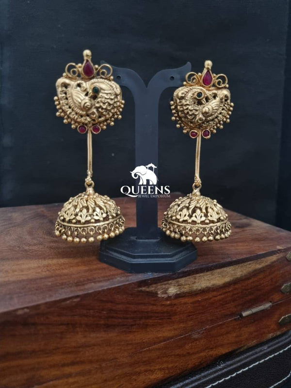 THANGAMAYIL JHUMKA - Queens Jewel Emporium